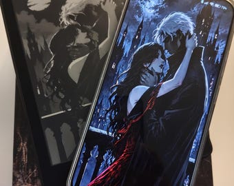 Dark Romance Gothic Couple Wallpaper Bundle (Digital Download)