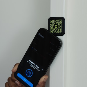 Personalisierter NFC-Magnet mit QR-Code, App-Pausierung per Tippen oder Scannen, Fokus-Schreibtischkachel, Geschenkidee für iPhone, iPad und Android