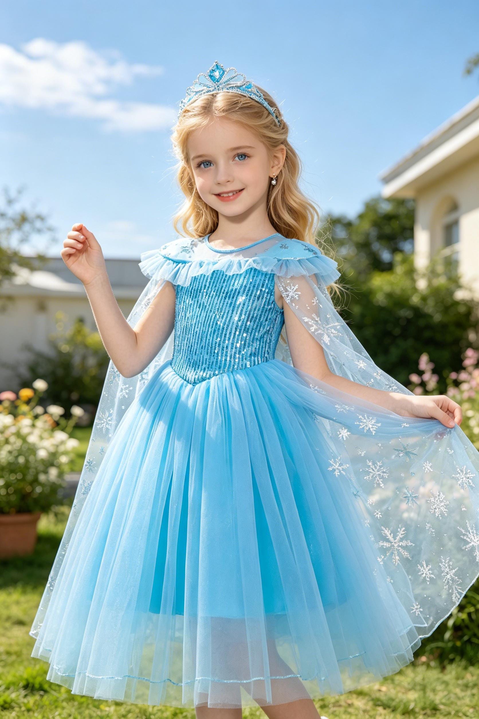 navy blue dress for baby girl Winter Wonderland Pageant Dress Toddler main image 0