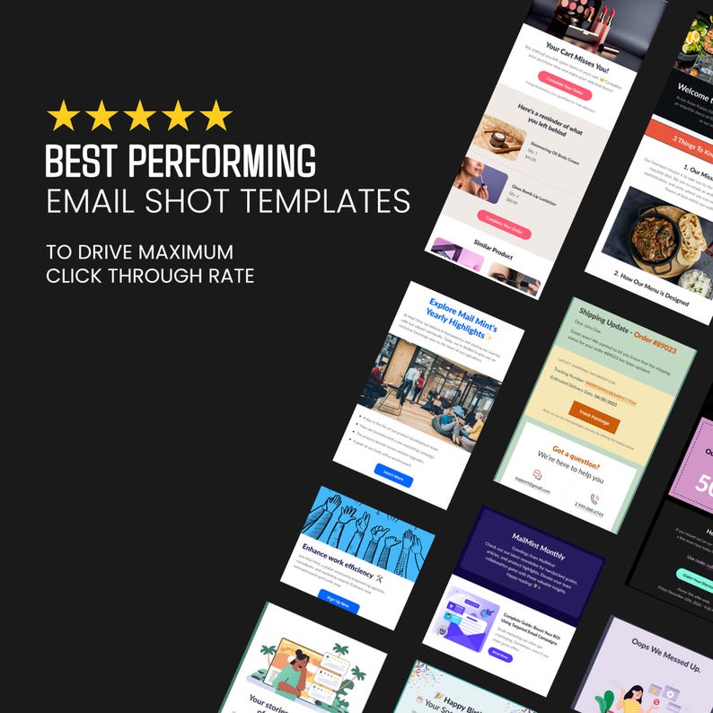 Canva-annonsmaterial och e-postmallar Megapaket (PLR/MRR) bild 4