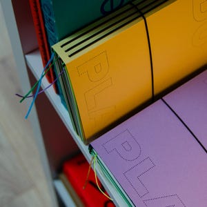 Modulärt planeringsset · Handgjort påfyllningsbart anteckningsblock · DUPLA