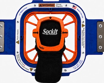 Plantilla de posicionamiento para bordado de calcetines SockIt™ para Mighty Hoop 5.5 / Insertos estándar y mini