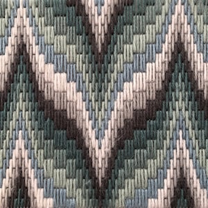 Three Vintage Bargello tapestry PDF patterns