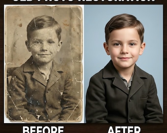 Photo Restoration Service, Restore Old Photos, Fix Blurry & Damaged Images, Enhance Quality, Colorize Pictures, Digital Repair, pic editing