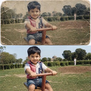 Photo Restoration Service, Enhance, Colorize, Repair Damaged Images (Digital)