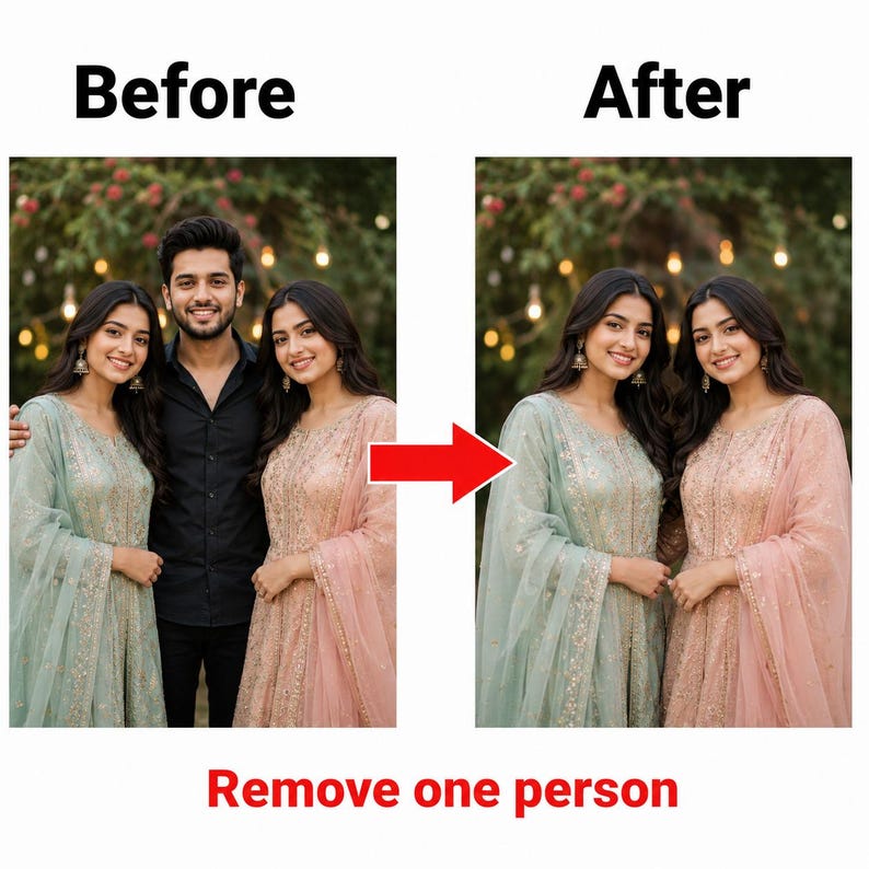 Remove People Effects Remove People From Photo,person Removal Photoshop Services,edit Out ...