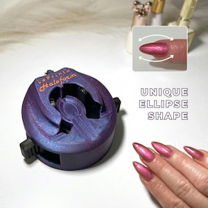 HaloForm™-spijkermagneettool | Fluwelen nagels hack | Gemakkelijke magnetische spijkers | Magnetisch spijkergereedschap | Hoefijzermagneet: