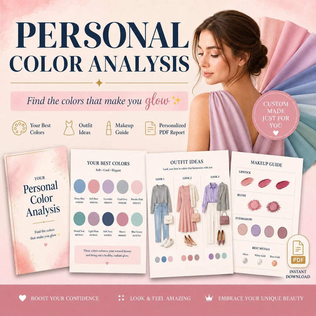 Personal Color Analysis | Find Your Best Colors | Seasonal Color ...