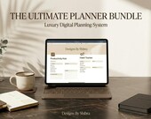 The Ultimate Planner Bundle | Luxury Digital Life Planner for Goodnotes, Kindle, Remarkable, Wellness & Productivity