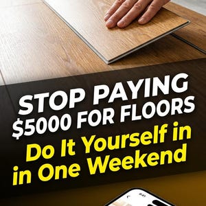 Vinyl Plank Flooring Installation Guide, DIY Video Tutorials, Calculators (Digital Download)