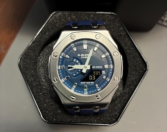 Casio G-Shock GMA-2100-AP Mod Watch Blue