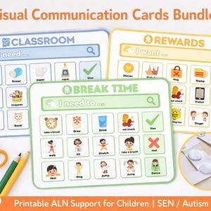 ALN Communication board - Sensory Tools - I would like…