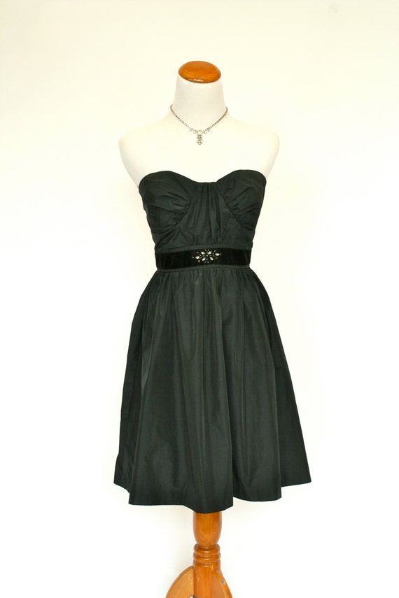 US Size XS, Size 2-4, 90's Vintage Prom Dress, Vi… - image 2