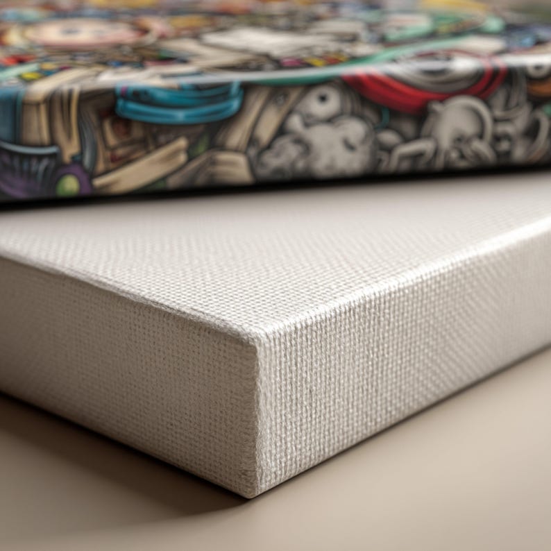 Felle krijger opladen paard canvas, middeleeuwse strijdscène muurkunst, vintage stijl canvas decoratie, dynamische interieurkunst afbeelding 8