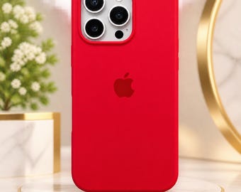 Custodia per telefono in silicone liquido con finitura morbida al tatto, colore caramella, sottile e protettiva per iPhone.