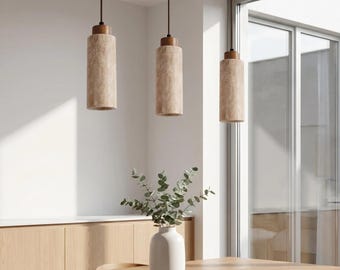 Nordic Stone Pendant Light, Black Hole Bedside Lamp, Minimalist Hanging Light, Modern Bedroom Lighting