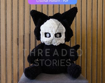 Haakpatroon gemaskerde wolf