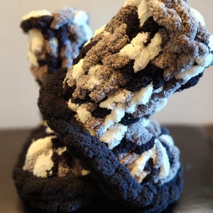 Big Bulky Loungin'-pantoffels (BBL'S) - dikke handgebreide laarzen