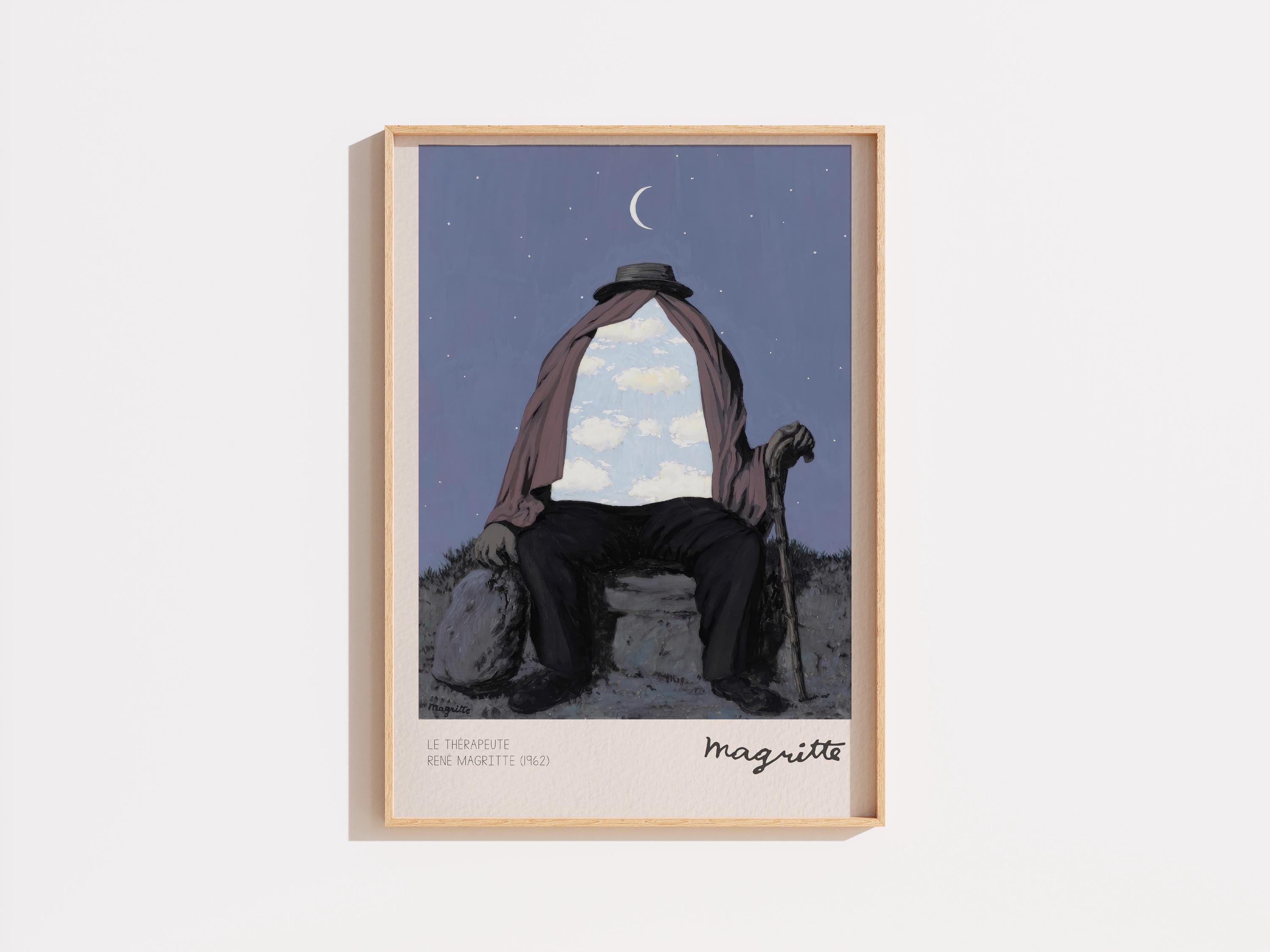 Rene magritte not to be reproduced - Etsy 日本