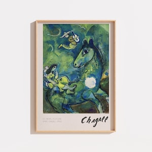 Marc chagall horse - Etsy 日本