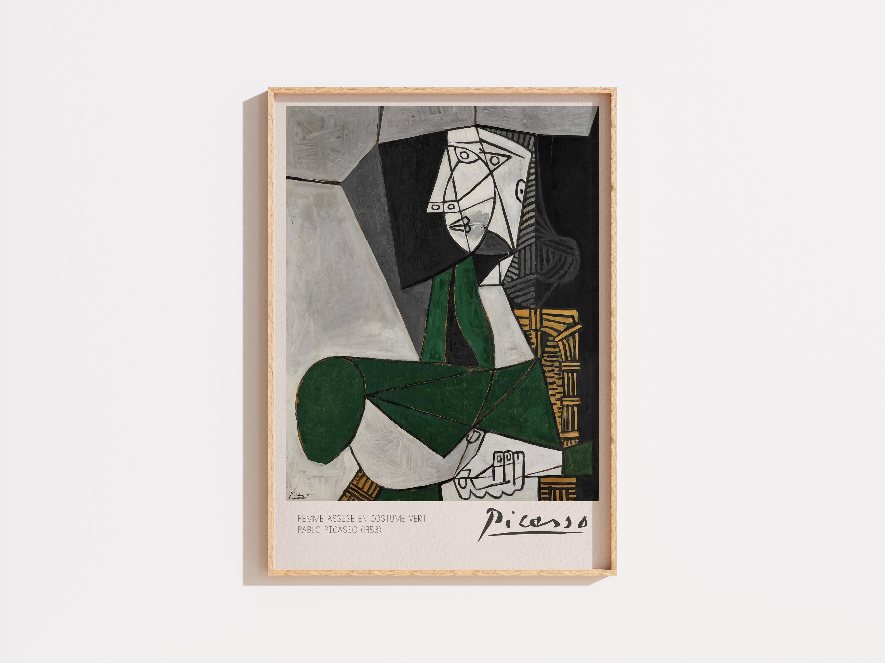 Picasso seated woman - Etsy 日本 Picasso seated woman - Etsy 日本