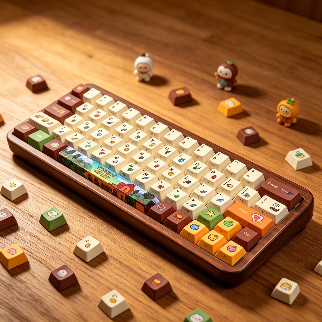Creative Block Pixel 129-key Theme Keycap Set,pbt Material & Cherry ...