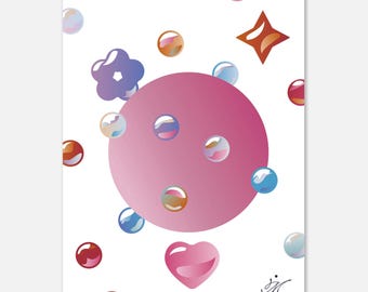 Dream Games Premium Matte Paper Poster - Magic Marbles