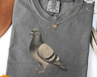 Pigeon Coo You Looking At Comfort Colors Shirt, Funny Meme Gift