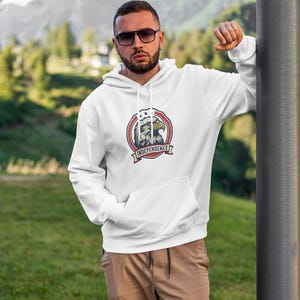 Indianer Adler Emblem Hoodie | Unabhängigkeitsbanner