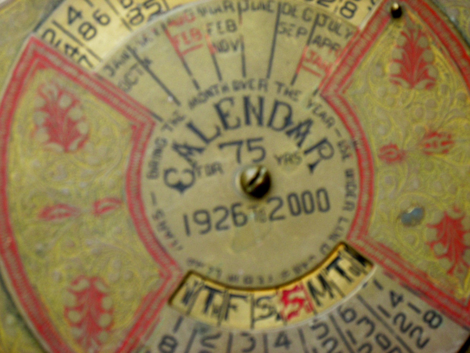 1920s Calendar Free Standing Desktop Desk Diary Dates Office Etsy UK