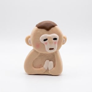 Squeeze toy monkey - Etsy 日本