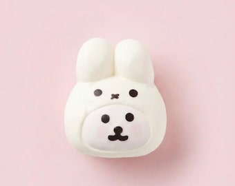 うさぎのスクイーズ限定版スクイーズトイ ストレスボール 漫画うさぎ 不安解消おもちゃ 子供へのギフトアイデア フィジェットトイ