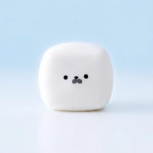 Miękka zabawka antystresowa Squishy Tofu Seal, minimalistyczna zabawka antystresowa do egzaminu, pomysł na prezent dla dorosłych, zabawka na biurko dla współpracowników