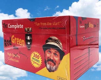 Série completa do The Red Green Show (DVD, box com 50 discos) Novo e lacrado - EUA