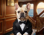 Custom Pet Portrait – AI Generated Pet Art (Digital Download)