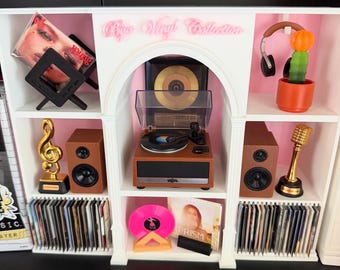 Mini marchi di vinile da scaffale
