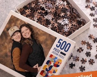 Kundenspezifisches Foto-Puzzle, 500 Teile personalisiertes Andenken