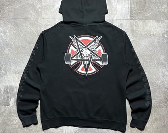 Independent x Thrasher Pentagram Hoodie Big Logo Y2k