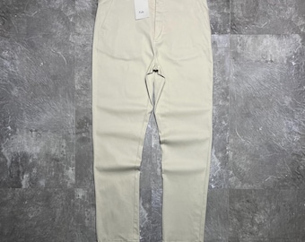 Folk Beige Chino Pants Trousers Old Money Style Men's Pants Size 32 NWTOli Chinos Twill Stone  Minimalist British Design Premium Cotton