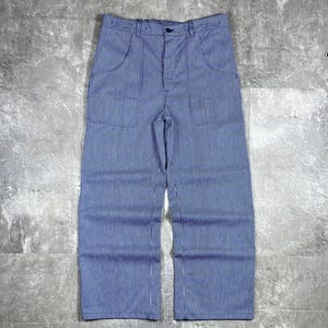 Vintage 90s Striped Pants - Etsy