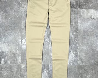 Polo Ralph Lauren Men's Chinos Slim Stretch Pants Beige Khaki Trousers Size 30 34 Cotton Everyday Casual Designer Menswear