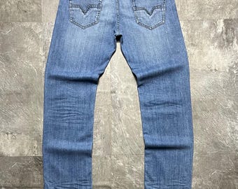 Pantalones vaqueros Diesel Industry Vintage Denim Division Regular Straight Fit W34 Classic