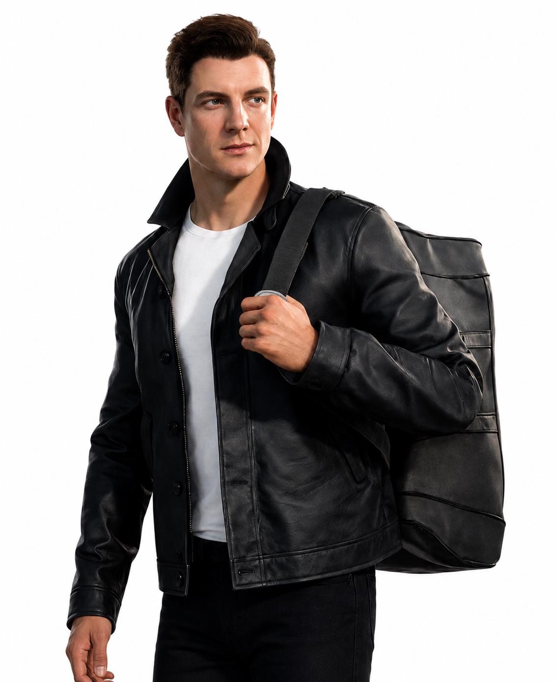 James Bond Leather Jacket - Etsy