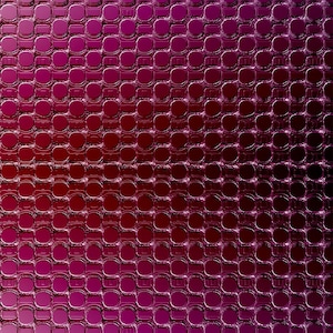 May include: A textured, abstract pattern in shades of magenta and deep red. The design features a repeating grid of rounded squares and circles, creating a visually rich and dimensional effect. The color gradient adds depth.