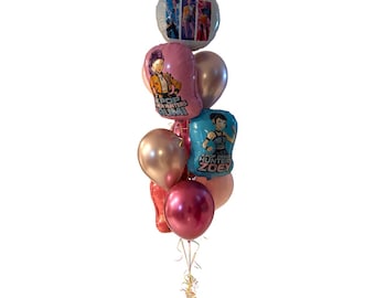 Globos de aluminio de cazador de demonios de K-pop