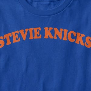 Stevie Knicks Png Svg - Sporty Style Vintage Graphic, Retro NYC Graphic, Celebrity Inspired Game Day Tee image 2