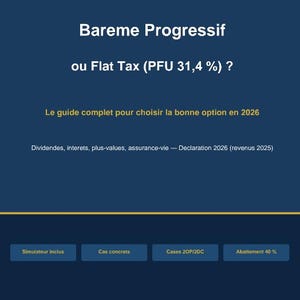 Flat Tax or Progressive Tax Scale? PDF Guide Dividends Taxes 2026 – Simulator + Case Studies + 2OP Boxes