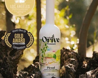Casilla Orive Picual Extra Virgin Olive Oil, Early Harvest, Cold Pressed (Gold Medal)