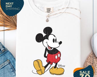 Comfort Color® Mickey Shirt | Cute Mickey Shirt | Retro Mickey shirt | Mouse Shirt | Family Vacation shirt | Family Trip | Mickey Lover Gift