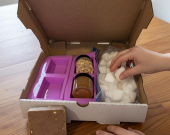 DIY Goat Milk Soap Making Kit – All-in-One Craft Box – Everything You Need To Make Your Own Soap at Home!